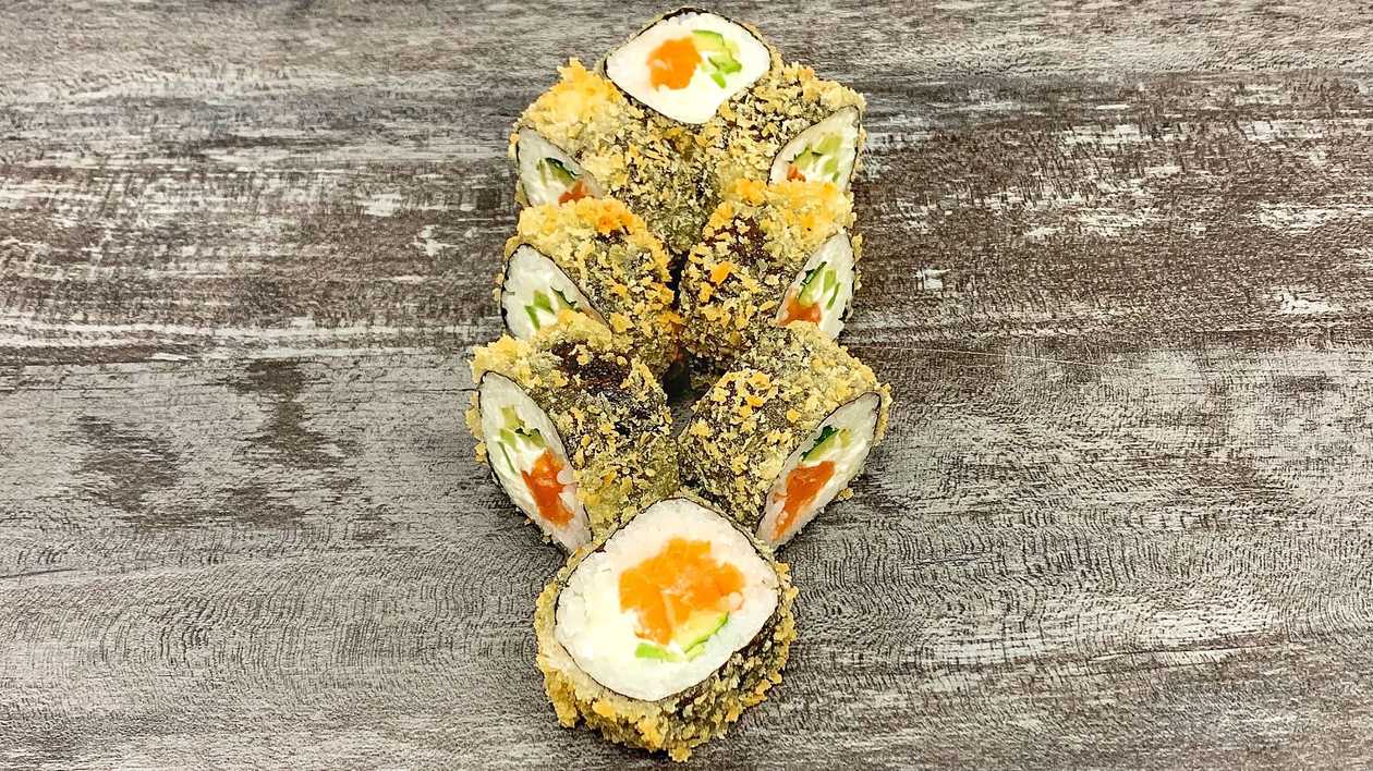 Philadelphia tempura maki 8 gab.