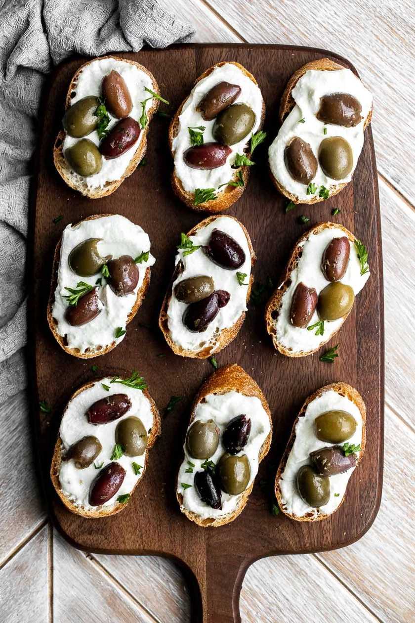 Olive Bruschetta