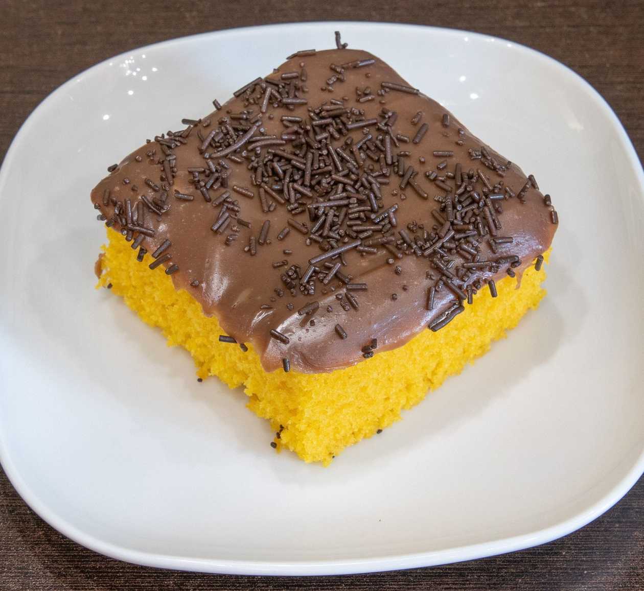 Bolo de Cenoura com Brigadeiro