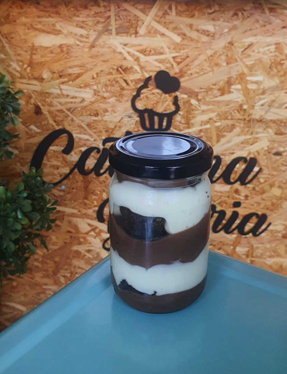 Brownie Cake in a Jar