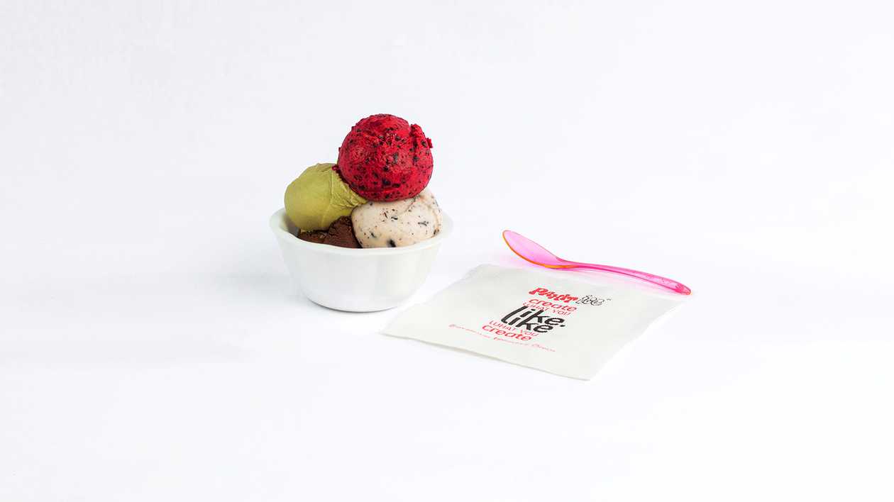 4 Scoops  Ice Cream - Thermo Pack
