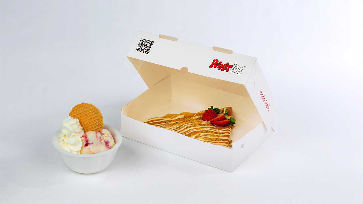 Strawberry Cheesecake Crepe