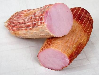 Cooked pork, Cheese and Salad