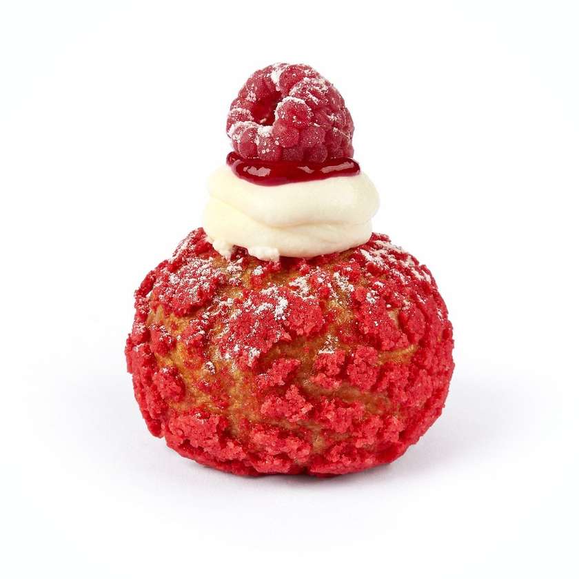 Малиновый пуфф