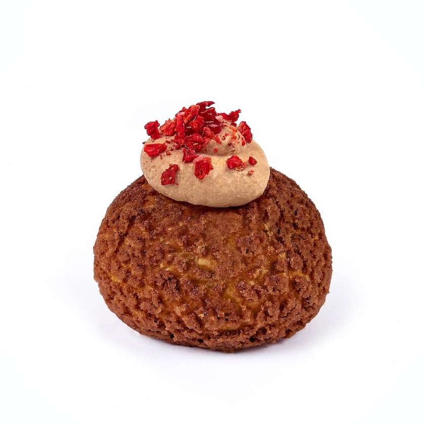 Вишнево-шоколадный пуфф