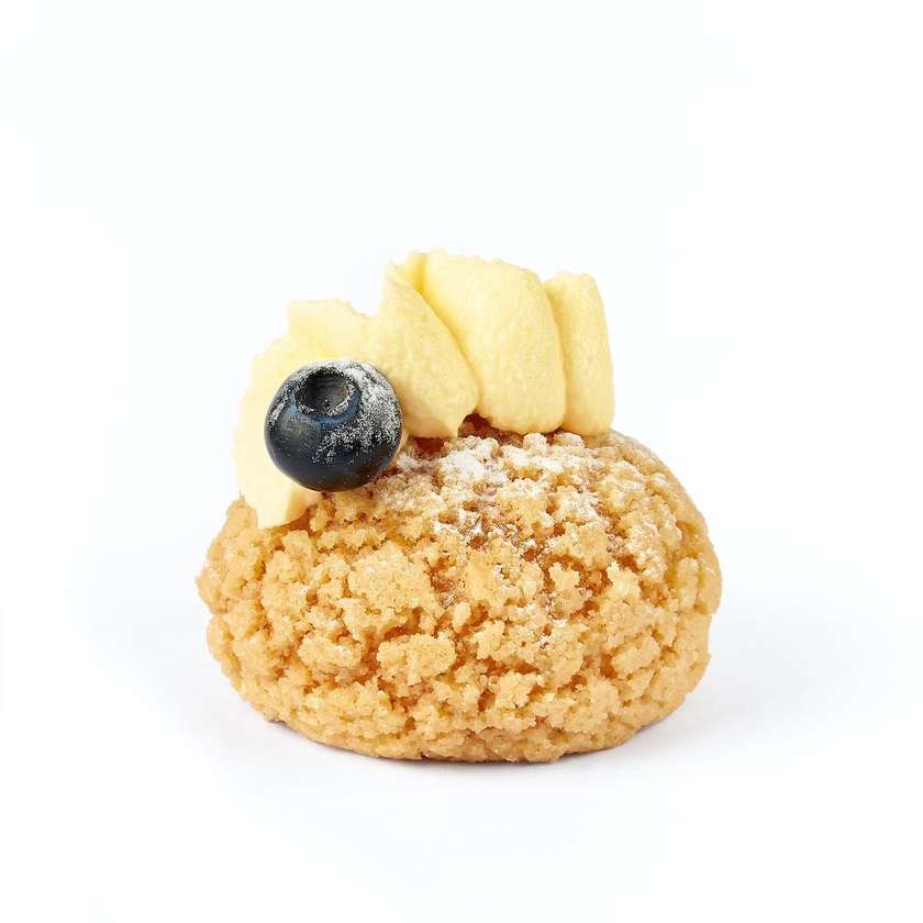 Чернично-лимонный пуфф