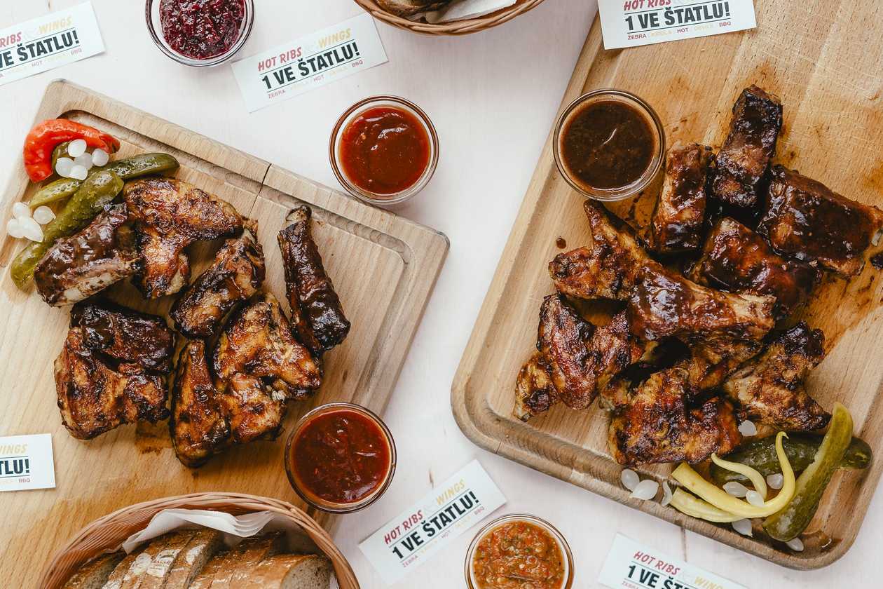 Ribs /Wings - mix BBQ