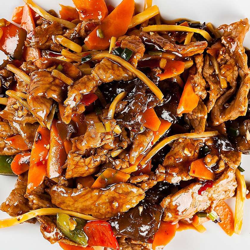 D11 Roast beef with bamboo