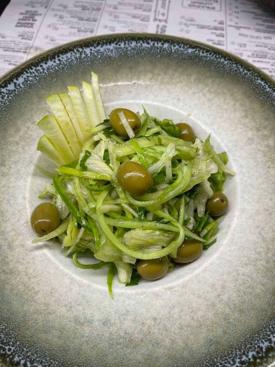 Green European salad