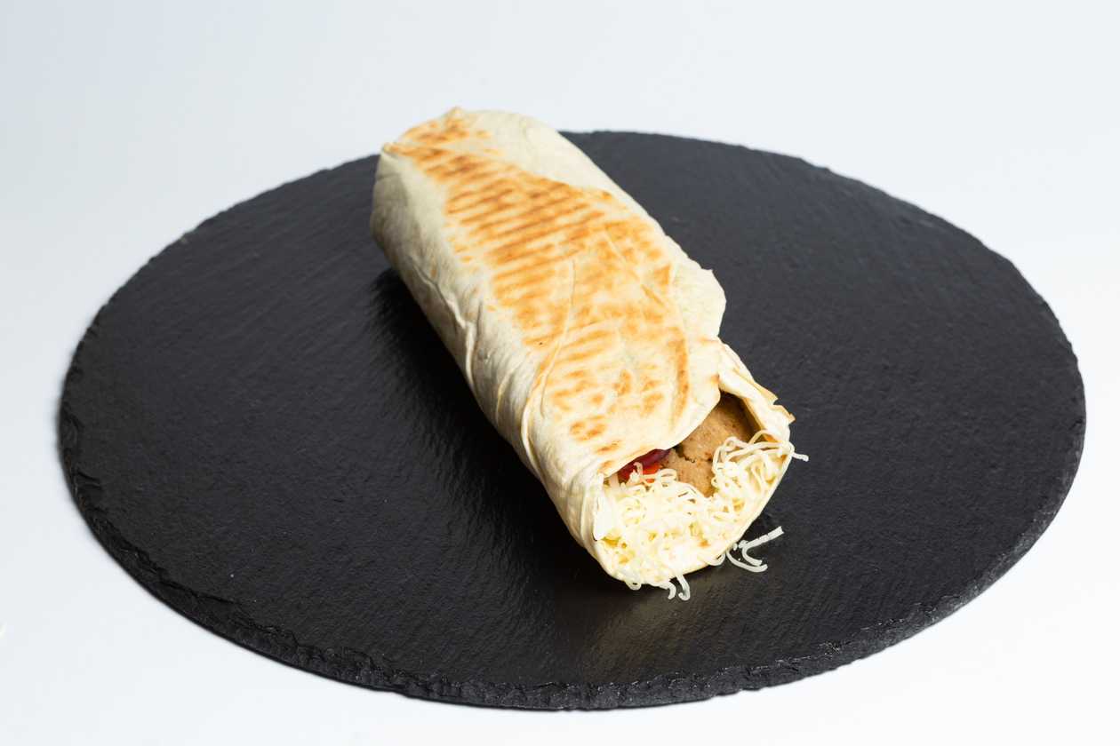 Kebab with cheese