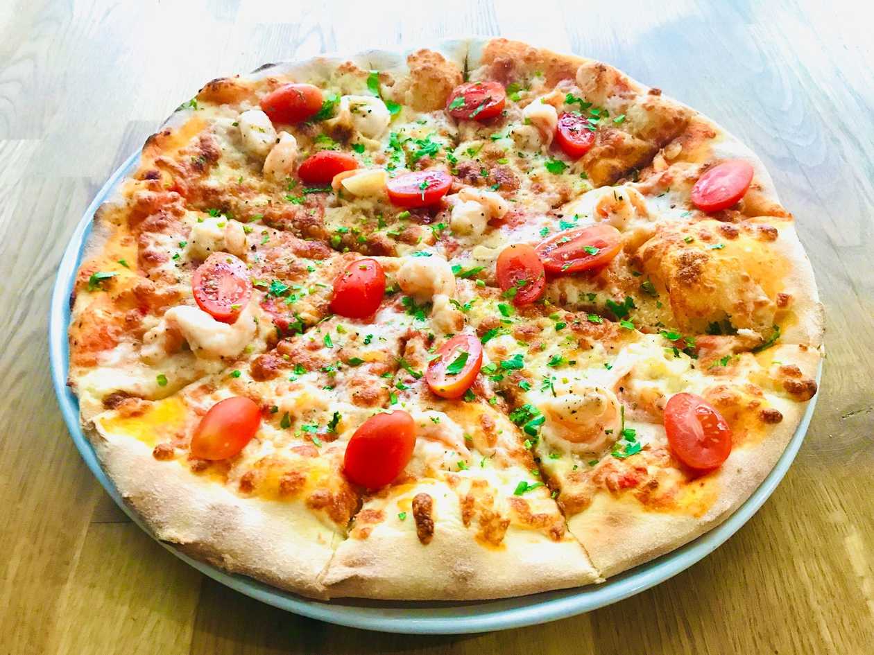 Pizza Gamberetti