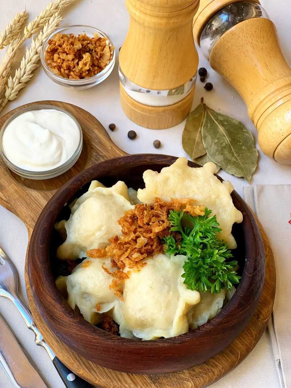 Вареники з м'ясом
