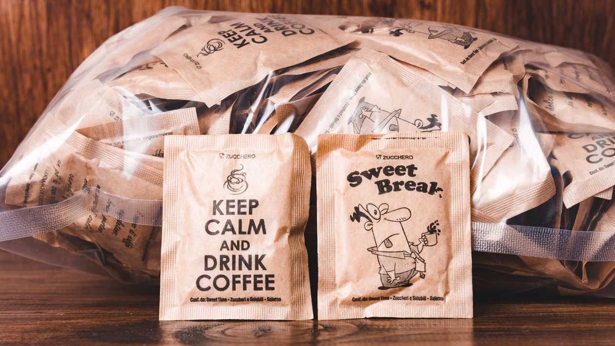 Sachets Sugar Brown x1000g