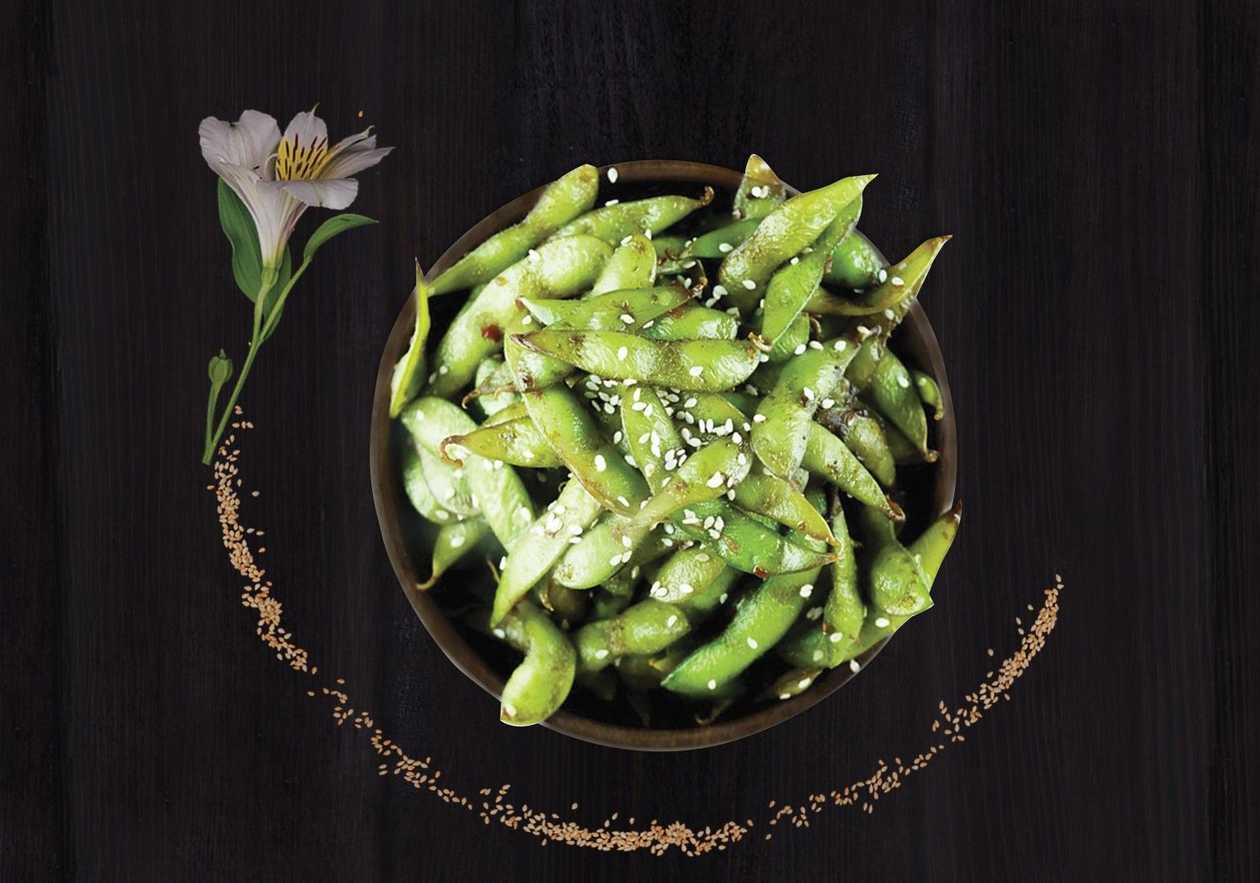 Edamame cu sare de Himalaya si susan 250gr