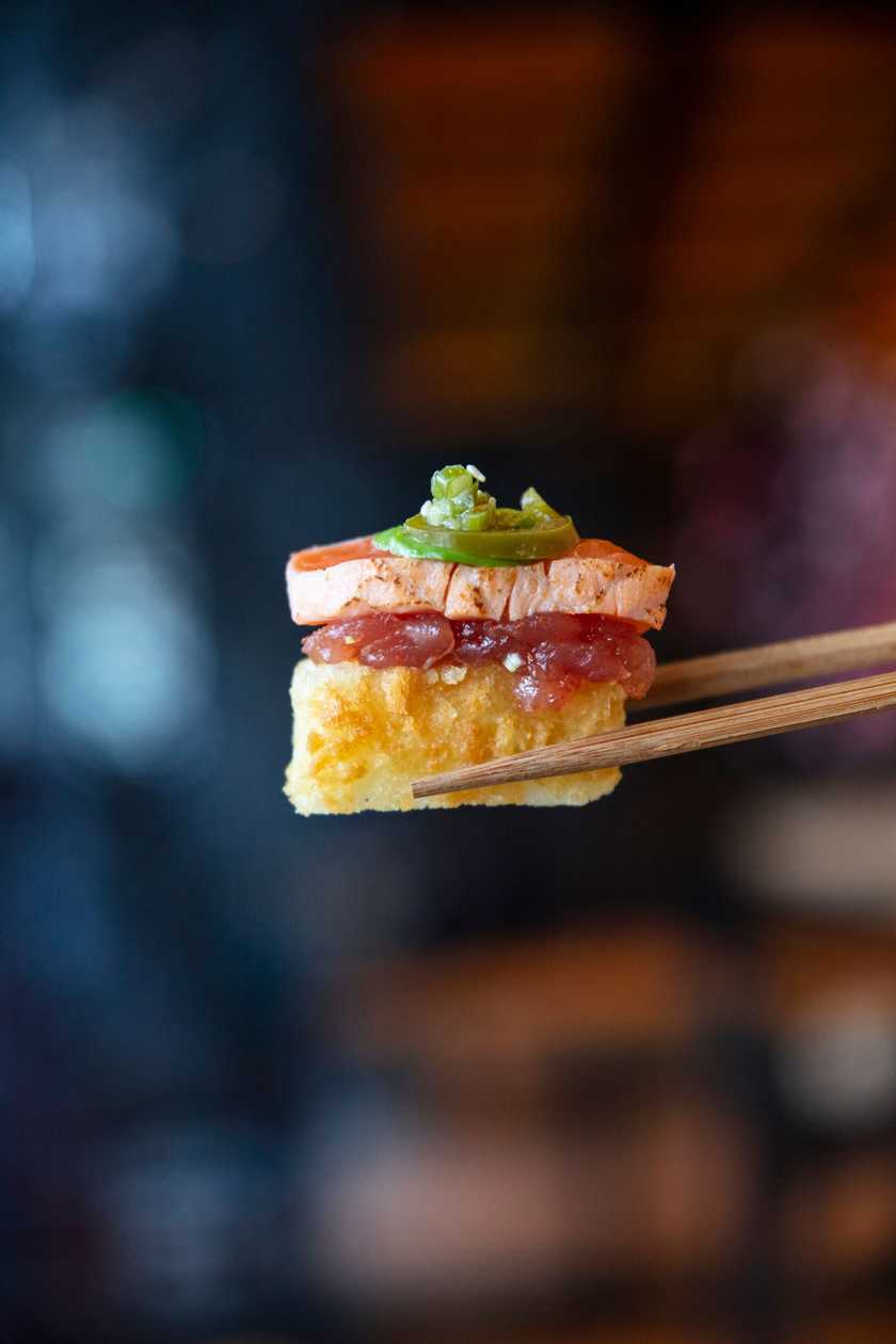 Triple Taste Crispy Rice