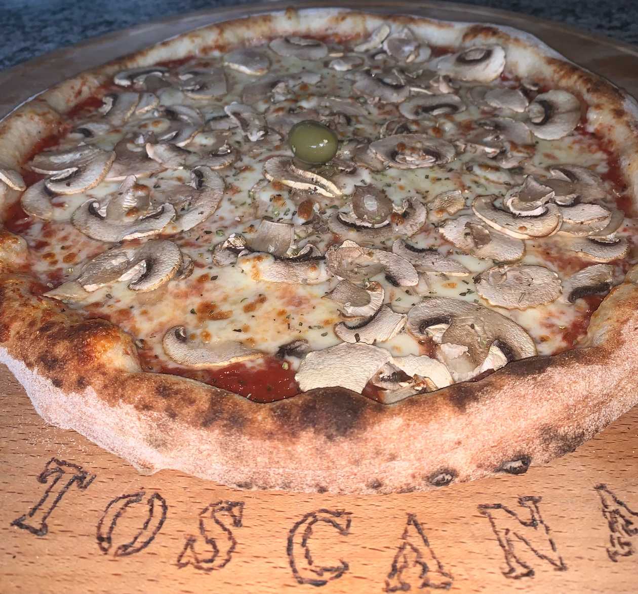 Pizza Mushrooms