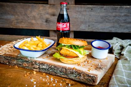 Chicken Burger Combo
