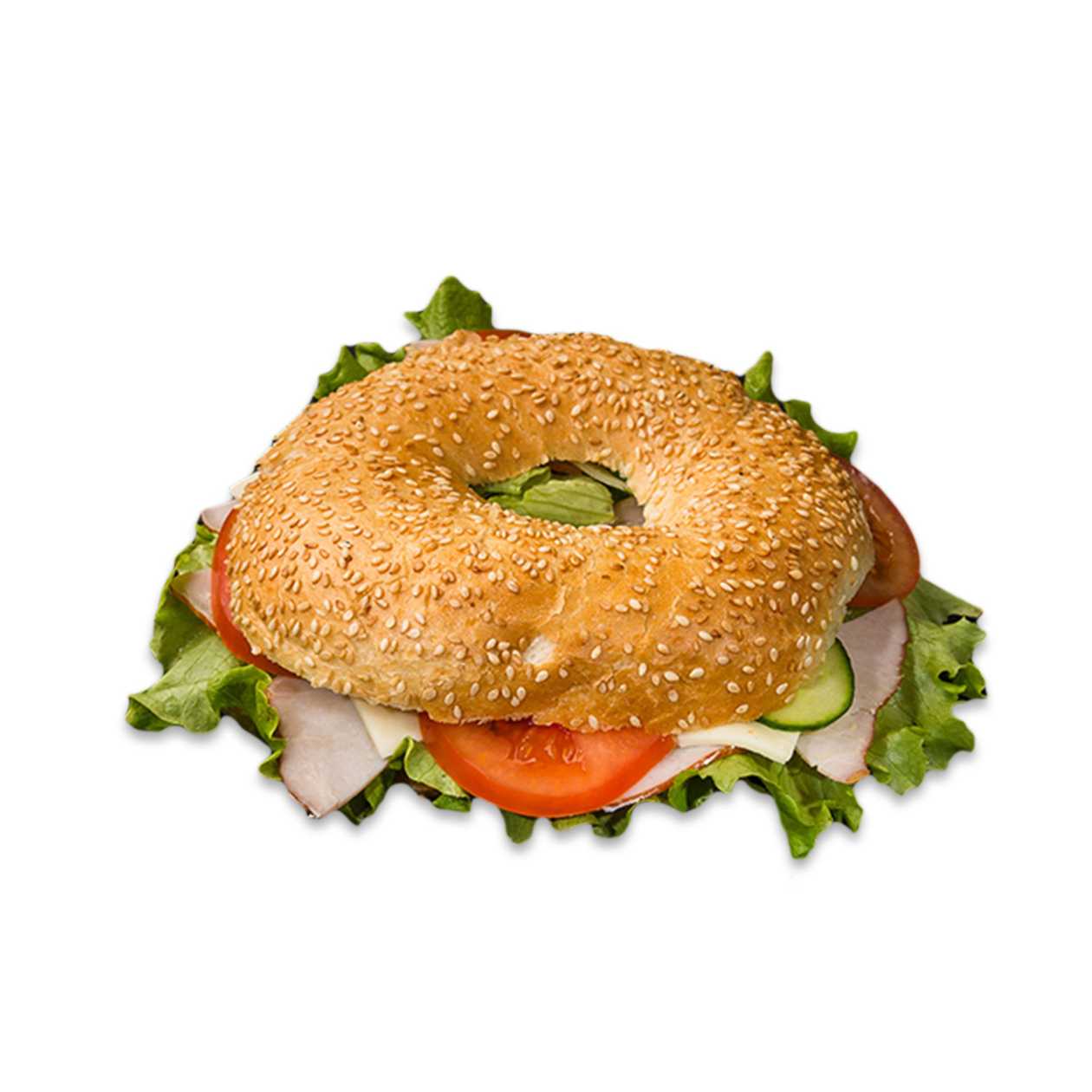 La Casa, Smoked Ham Bagel Sandwich, 210g (expires soon)