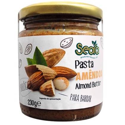 Pasta Amêndoa P/Barrar Bio Seara 230 gr (validade a acabar)