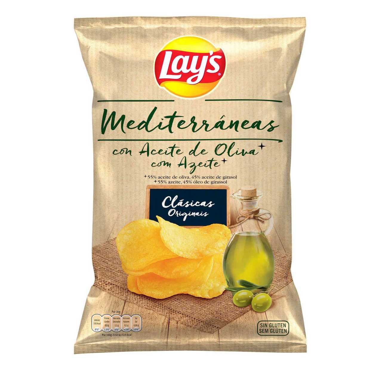Batatas Fritas Mediterraneas Lay'S 120 gr