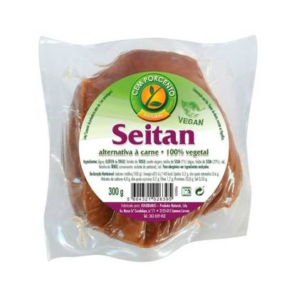 Seitan Proteína Veg Cem Porcento 300 gr