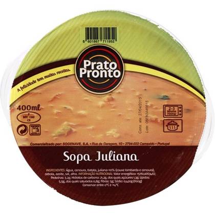Sopa Juliana Prato Pronto 400 ml
