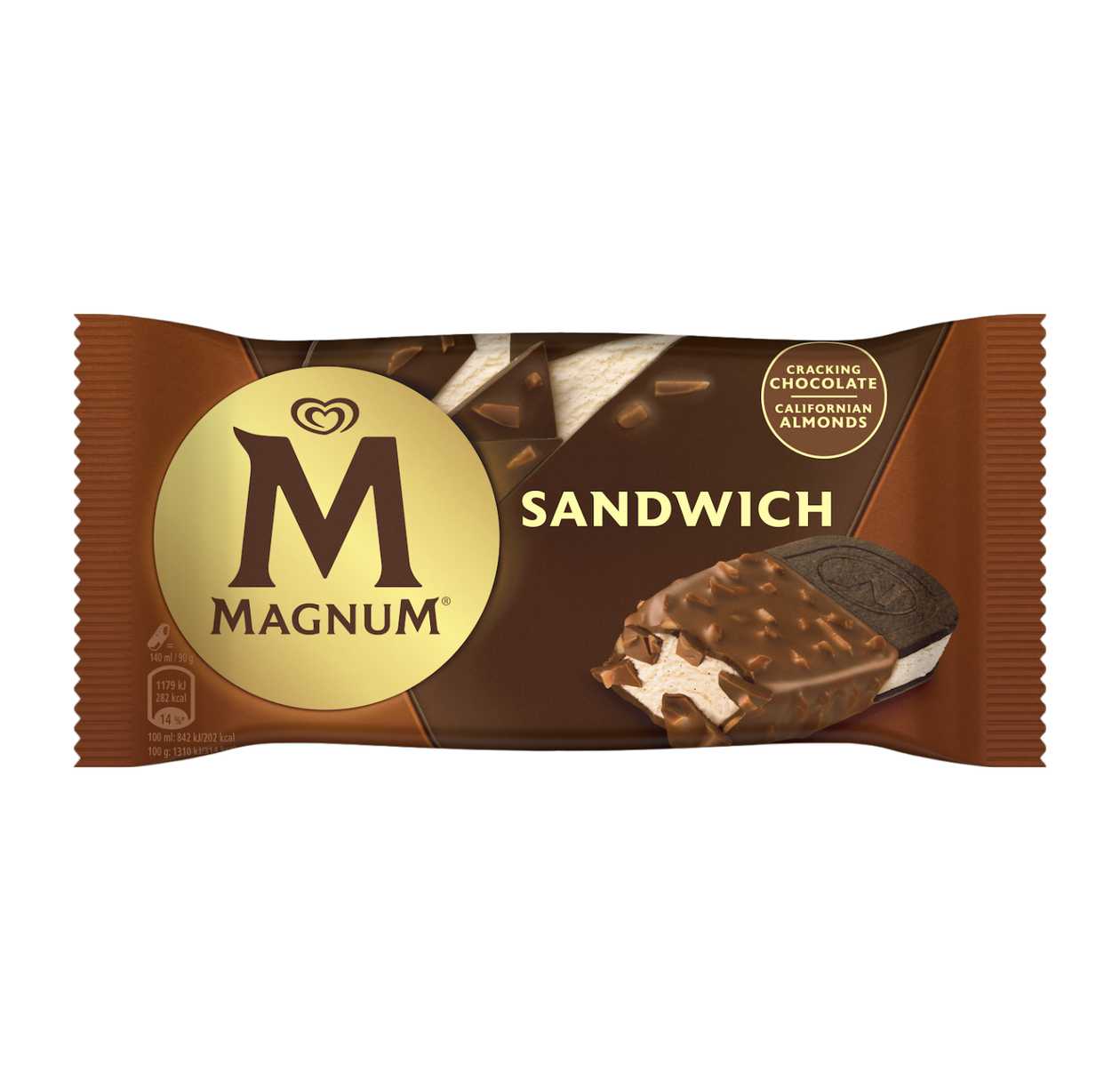 Gelado Magnum Sandwich 140 ml