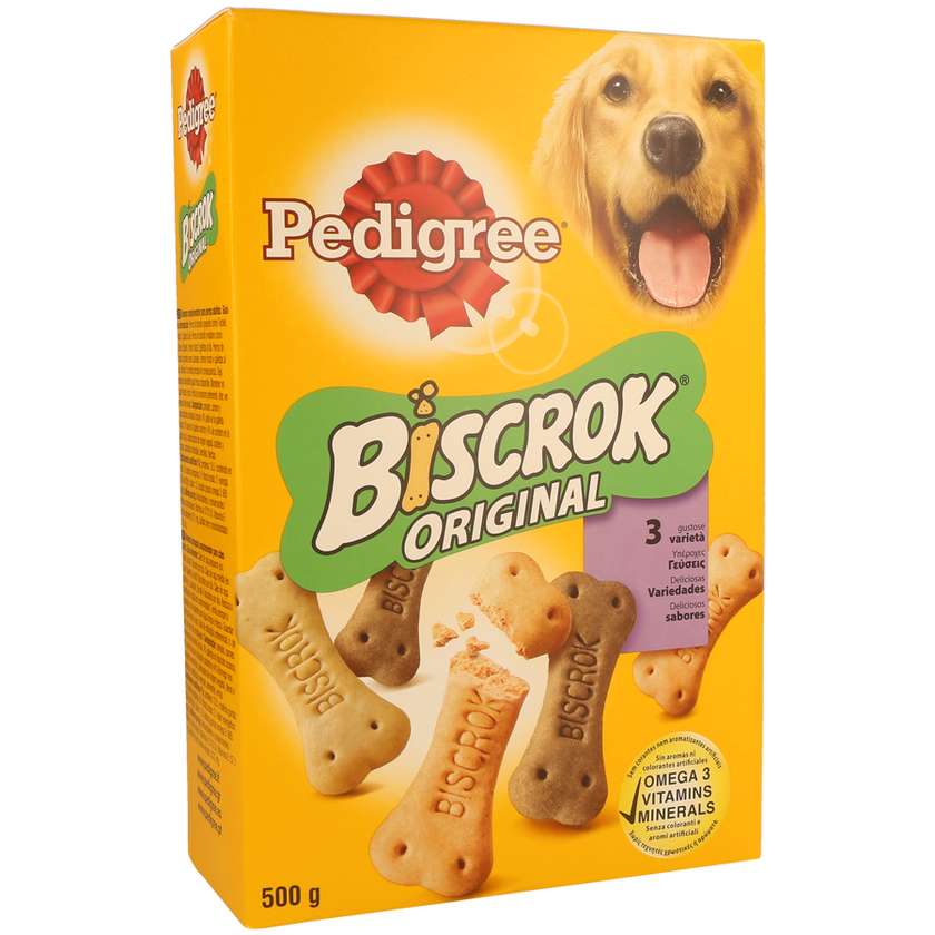 Pedigree Dog Snack Biscrok 500 gr (expires soon)