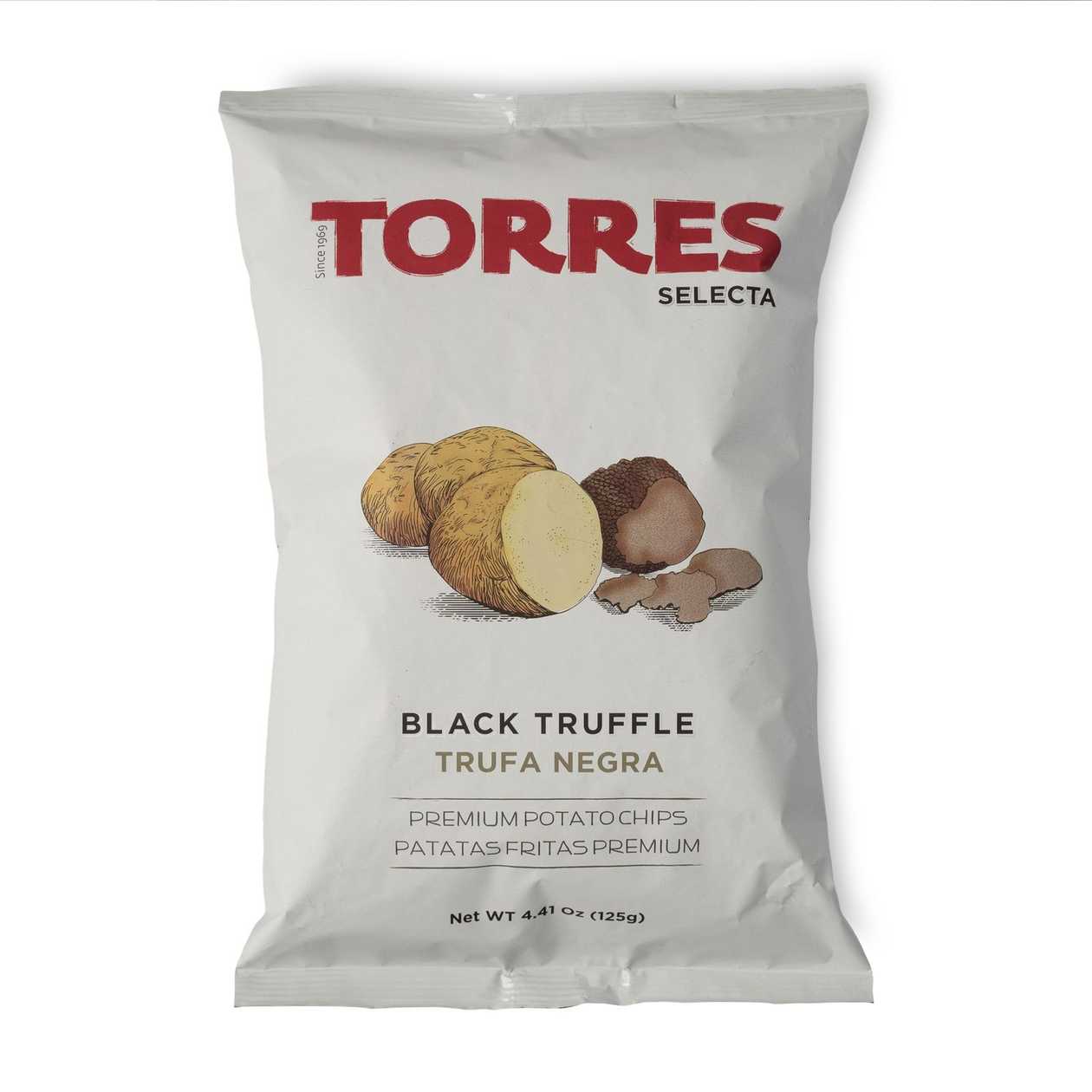 Potato chips with truffle flavor, Torres, 125 g (expires soon)