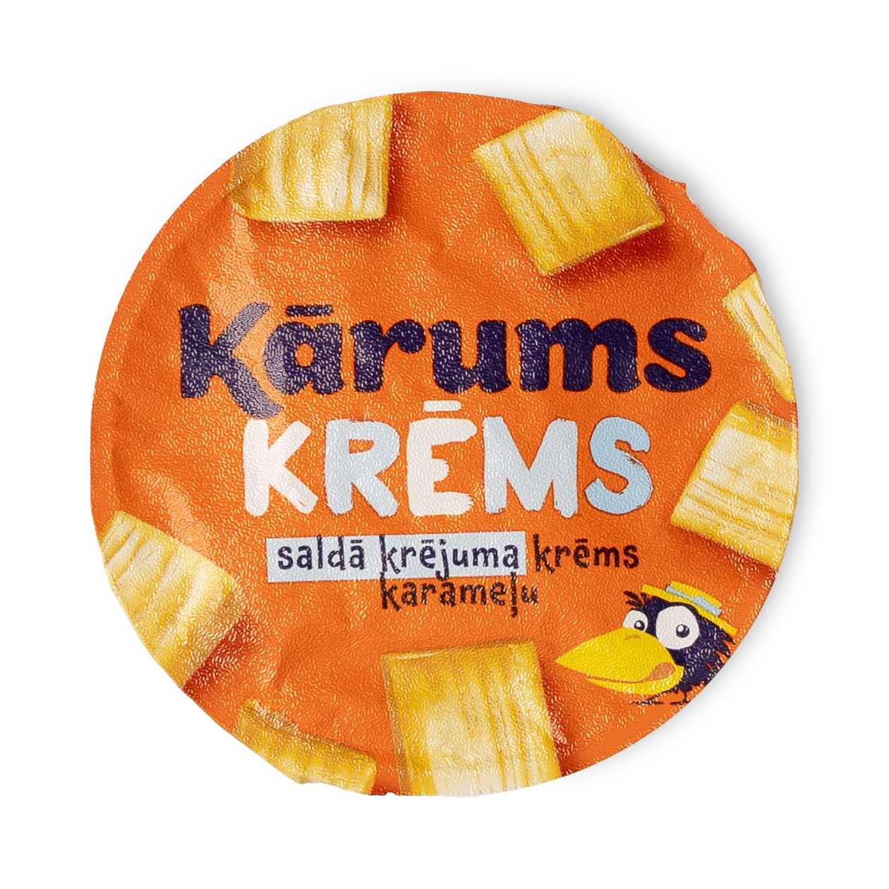 Sweet-cream cream, Kārums, Caramel, 150 g (expires soon)