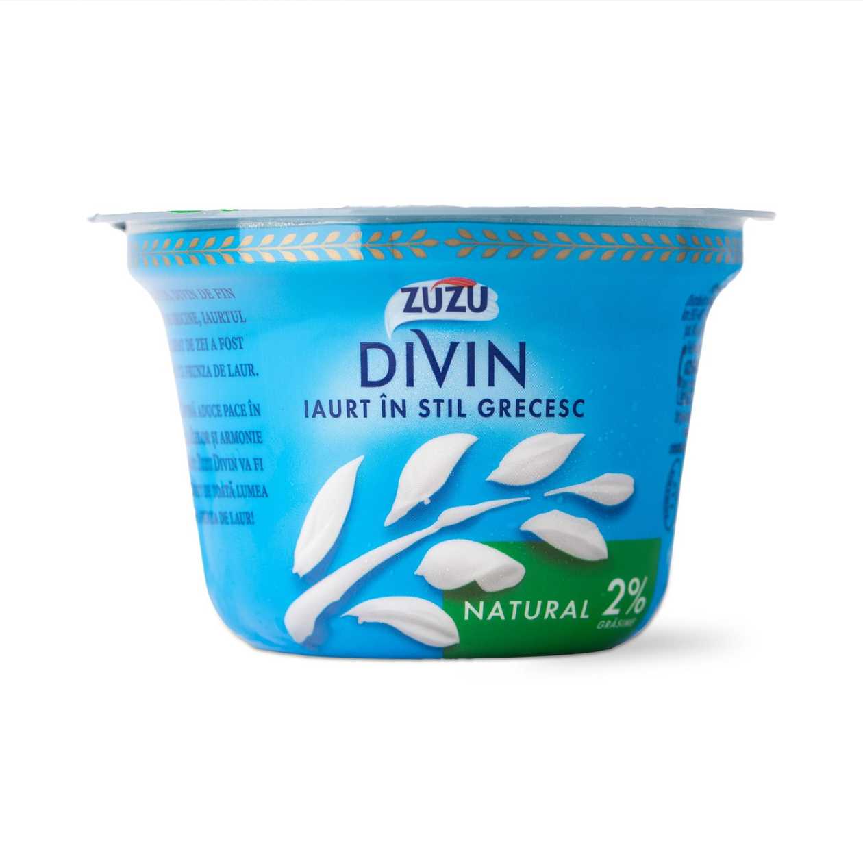 Zuzu Divin, Natural Yoghurt 2% fat, 150 g (expires soon)