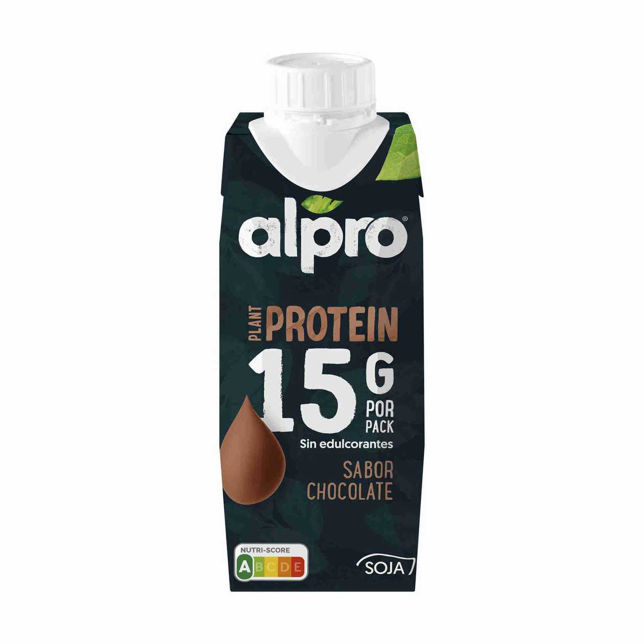 Bebida Vegetal de Soja Chocolate Proteína Alpro 250 ml