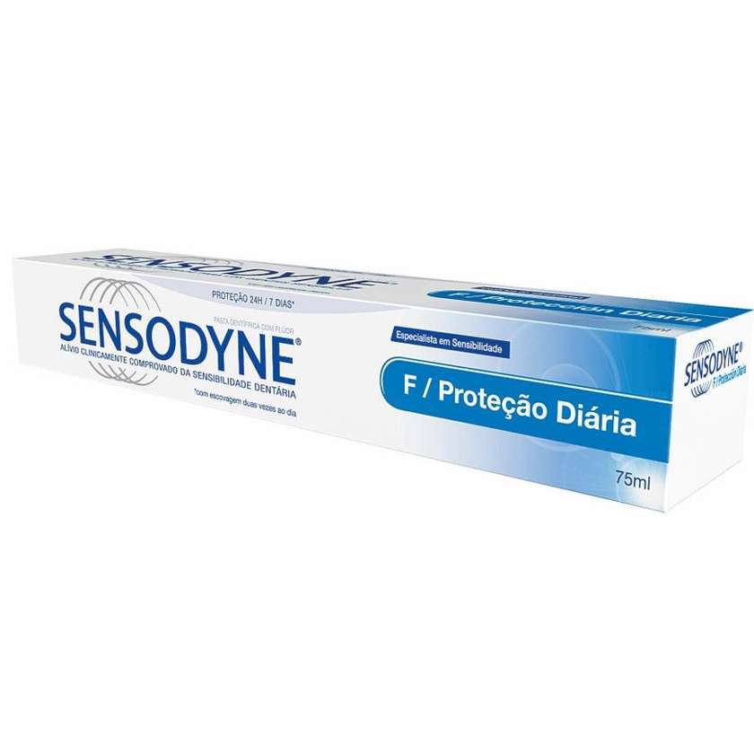 Pasta Dentes Proteção Diaria Sensodyne 75 ml