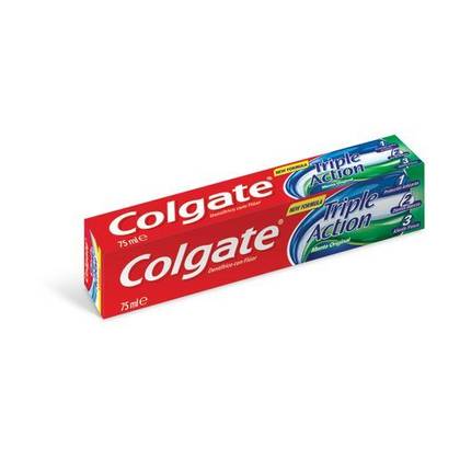 Pasta Dentes Tripla Acção Colgate 75 ml