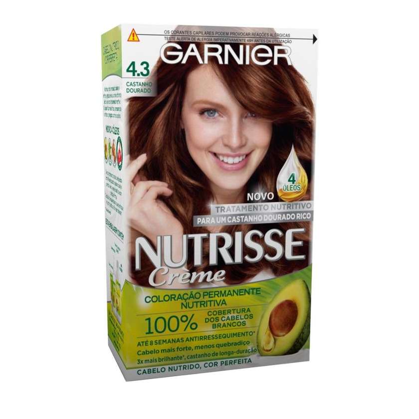 Tinta para Cabelo Color Nutrisse Capuccino Nº43 1 un