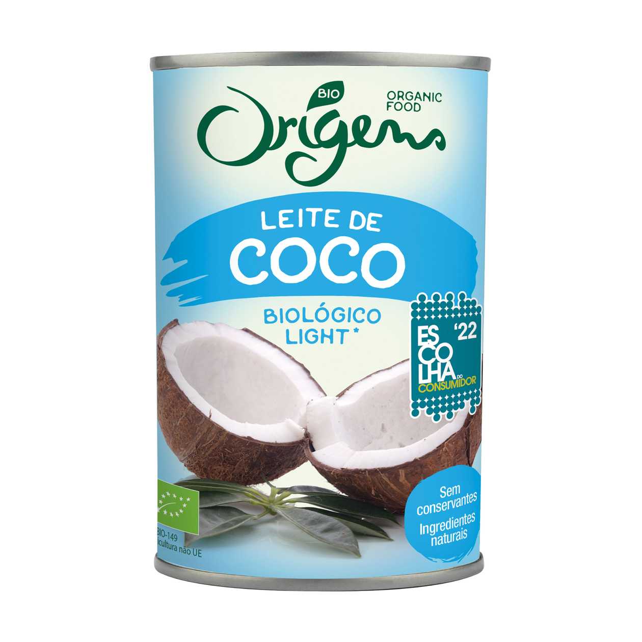 Leite de Coco Light 12% Origens Bio 400 ml