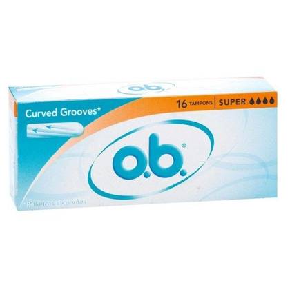 Tampão Higiénico Super OB 16 un