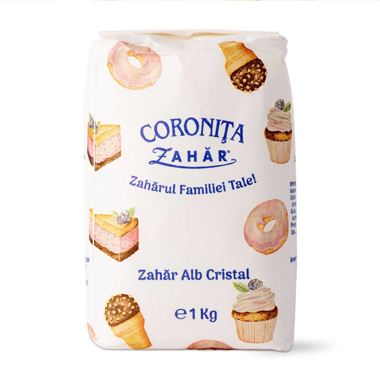 Agrana, Coronita sugar, paper pack, 1 kg