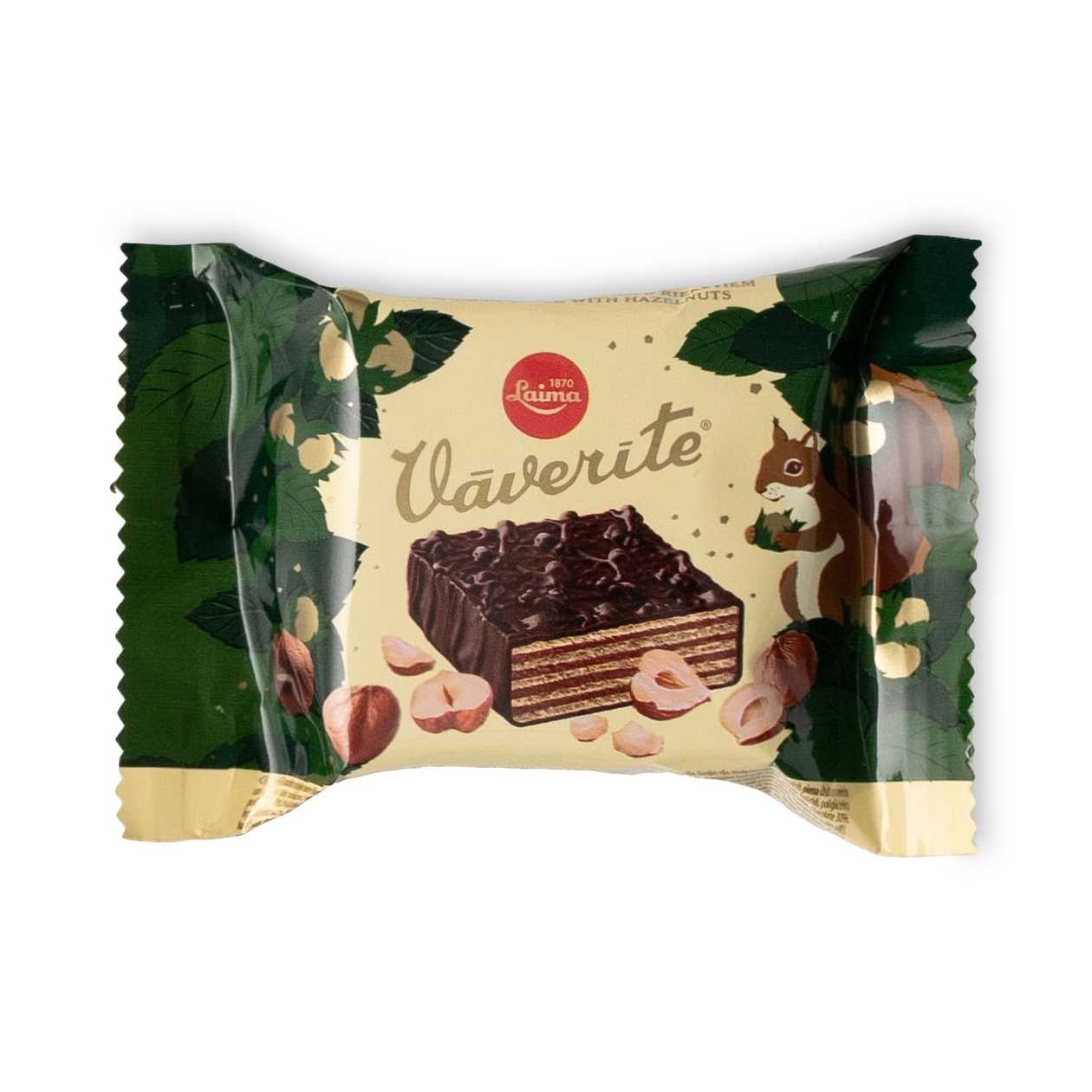 Laima, Waffle cake "Vāverīte", 40 g (expires soon)