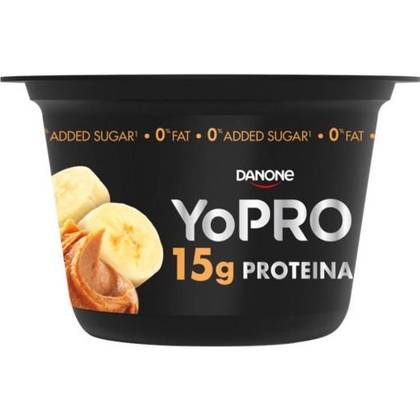 Iogurte Proteína Manteiga Amendoim-Banana Yopro 160 gr