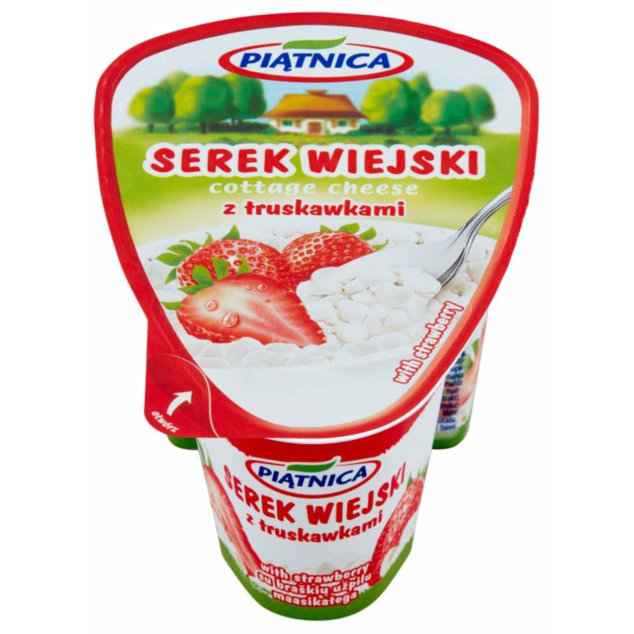 Serek Wiejski z Truskawką Piątnica 150g (expires soon)