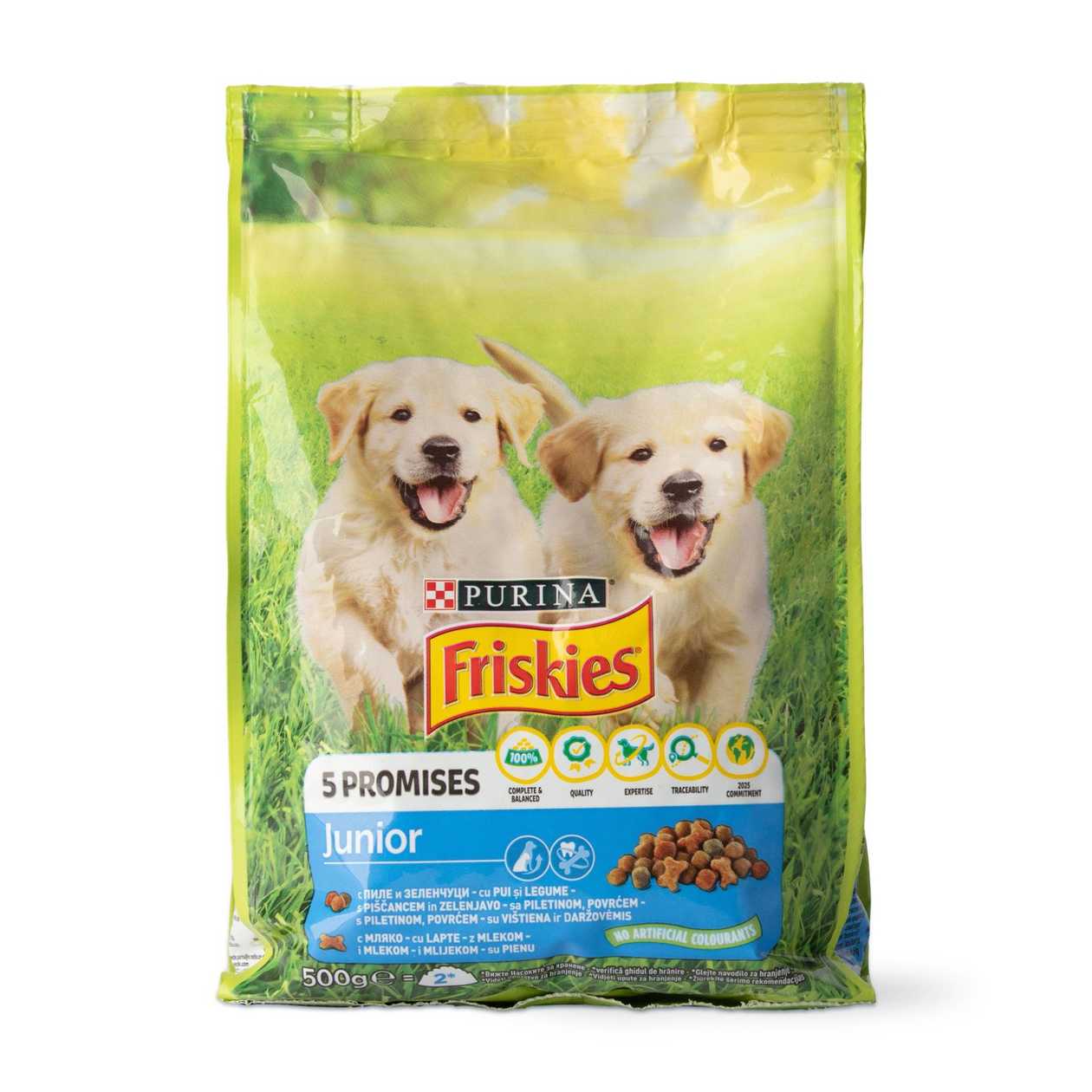 Dry Puppy Food FRISKIES JUNIOR, 500g (expires soon)