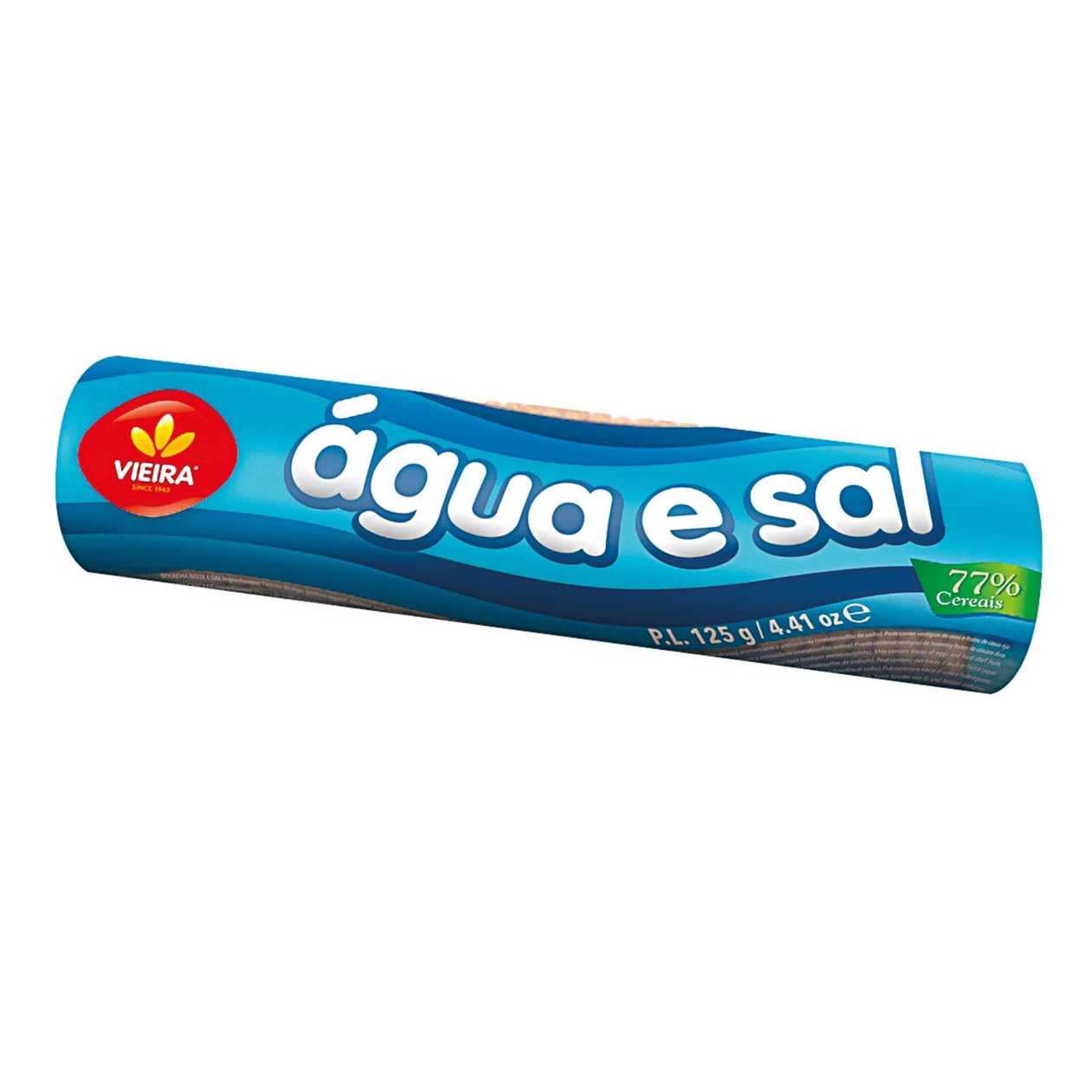 Bolachas Água E Sal Vieira Castro 125 gr