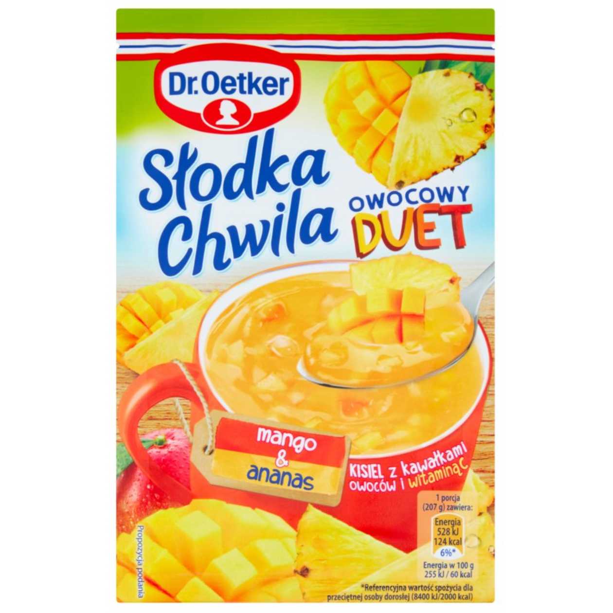 Kisiel Mango Ananas Słodka Chwila Dr. Oetker 32g (expires soon)