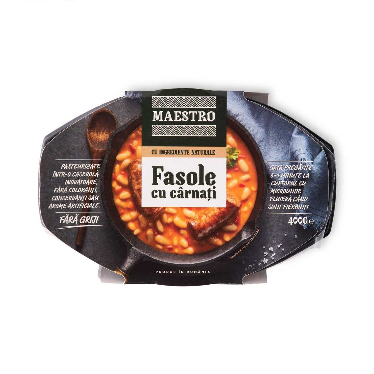 Maestro, Beans with Sausages, 350 g (expires soon)