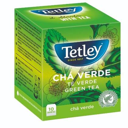 Chá Verde Tetley 10 Saq