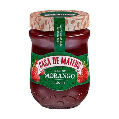 Doce Morango Casa Mateus 330 gr