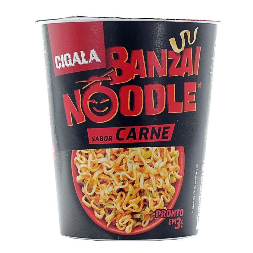 Noodles Banzai Cigala Carne 67 gr