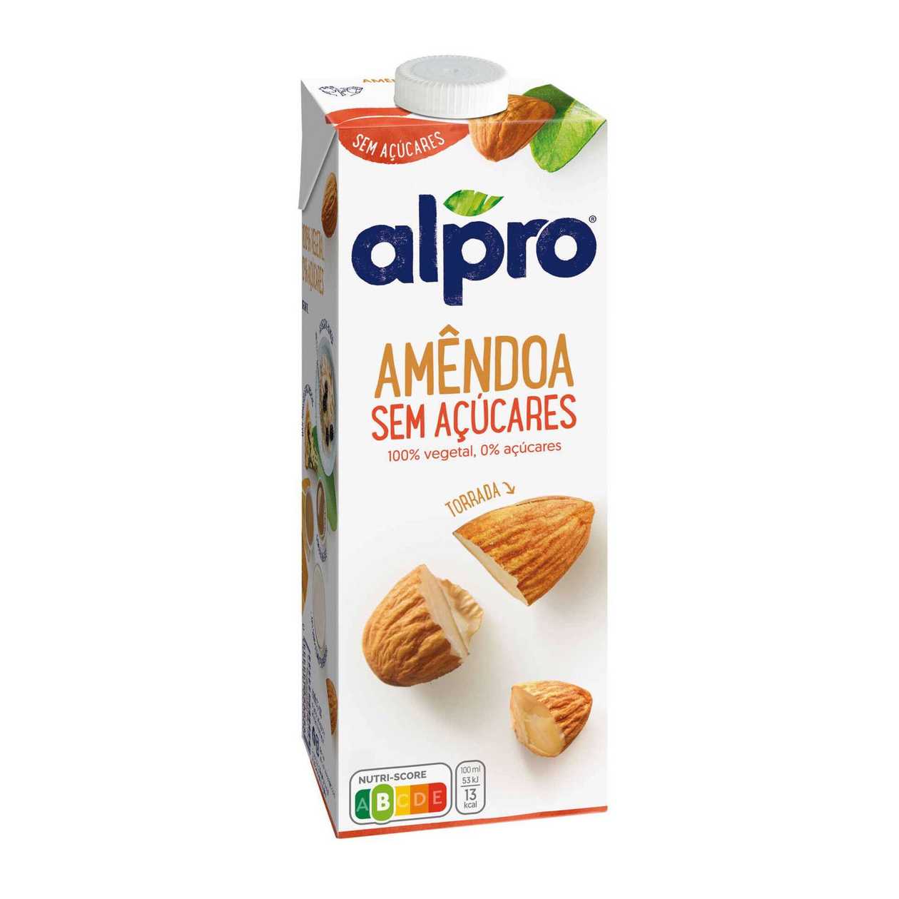 Alpro Sugar Free Roasted Almond Drink 1 lt