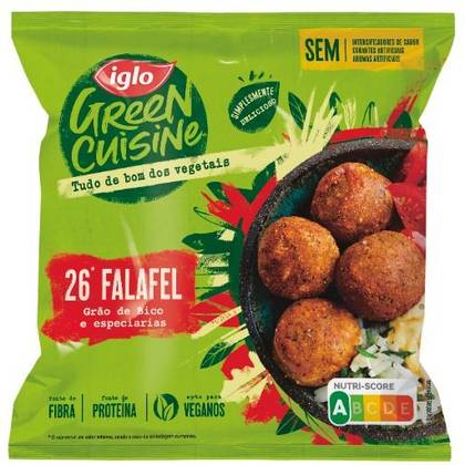 Falafel Iglo Green Cuisine 26un 450 gr
